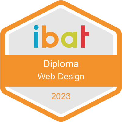 Diploma in Web Design Badge