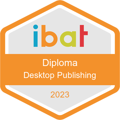 Diploma in Desktop Publishing Badge