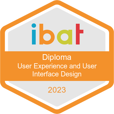 Diploma in UX and UI Design Badge
