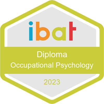 Diploma in Occupational Psychology Badge