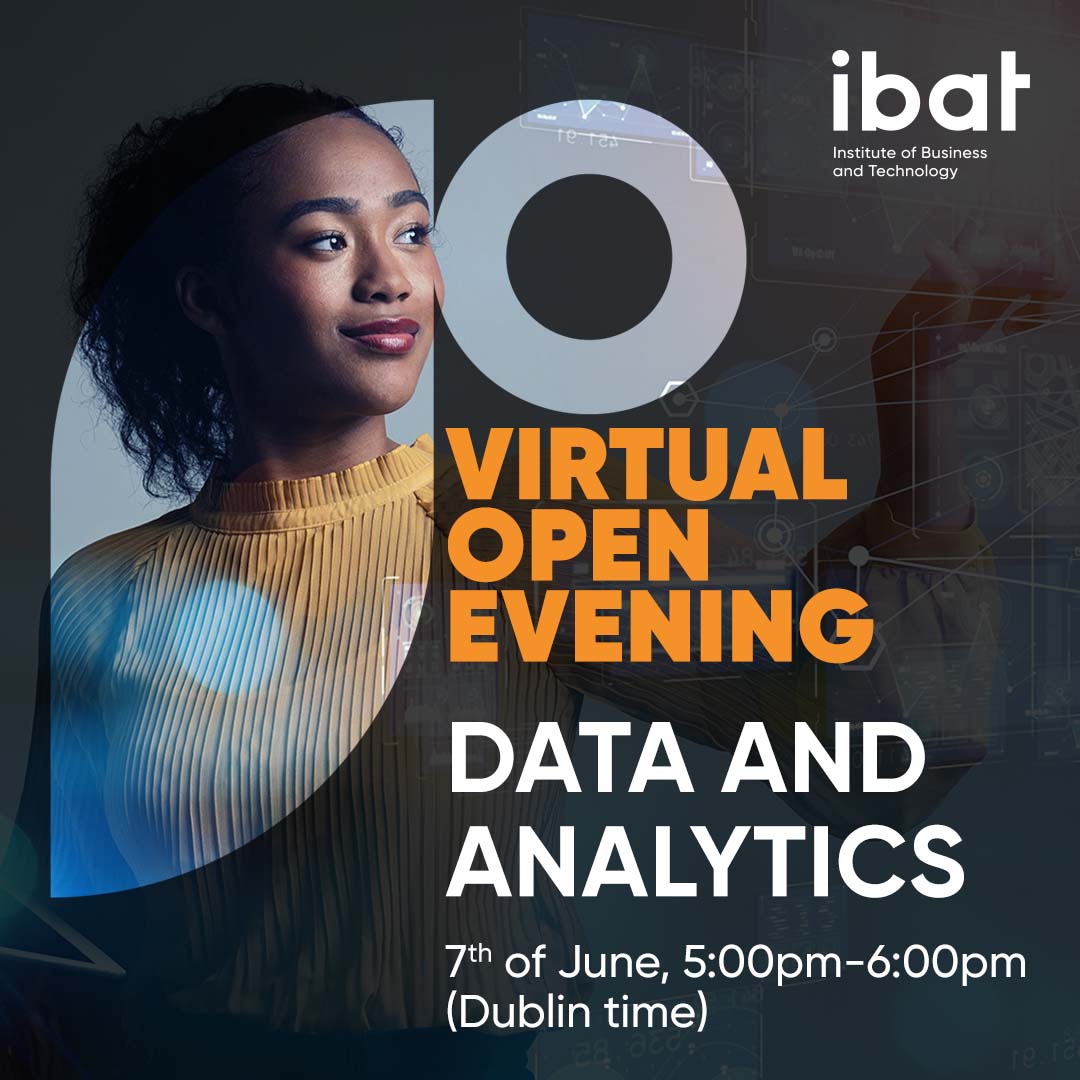 IBAT Virtual Open Evening, Tues 7th of June, 5:00pm - 6:00pm